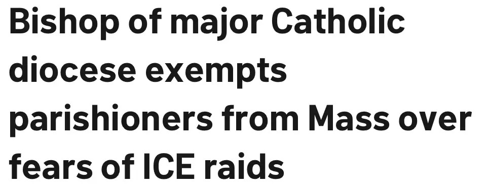 Bishop of major Catholic diocese releases sunday mass obligations
