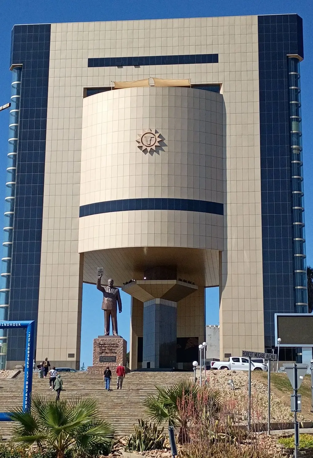 Independence Memorial Museum, Windhoek, designed and built by Mansudae Overseas Projects (a North Korean company)